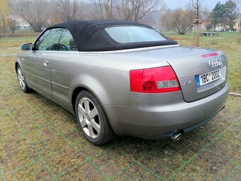 Audi A4 cabrio, 2002, 3.0 V6 benzín 162 kW, automat - 3