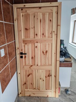 Nové dřevěné dveře - 3