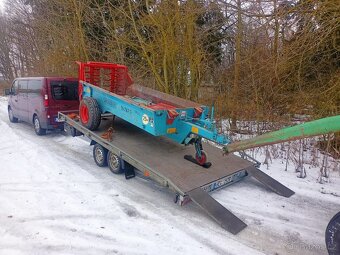 Pěkné rozmetadlo hnoje Mengele 2 t - 3