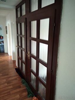 Smrkové dveře s rámem - 3