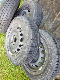 Plechové disky + pneu Opel Corsa 155/80 R13 - 3