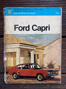 FORD CAPRI originální montážní manualy a sběratelská kniha - 3