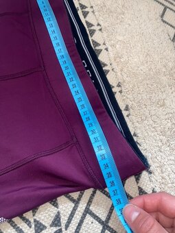 Felix Bühler vinove fialové rajtky / leginy grip sed jezdeck - 3