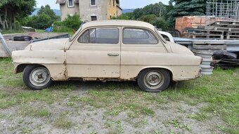 Škoda Octavia Super r.v. 1959 s originál přístrojovou desk. - 3
