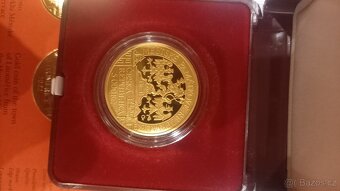 Zlatá mince 5 000 Kč Litoměřice 2022, PROOF - 3