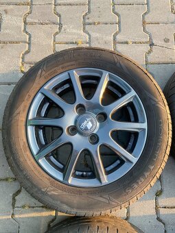 Alu kola Rial 14" 4x100 sada s pneu - 3