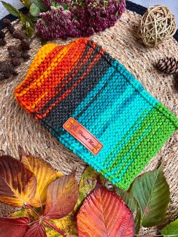 Dámská/dívčí pletená čelenka NOVÉ - 3