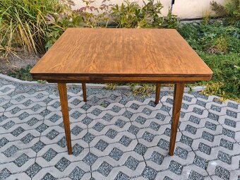 Retro jídelní rozkládací stůl Jitona - 60. léta - 3