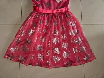 Dívčí společenské šaty vel.164 - 3