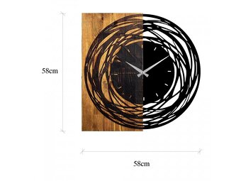 Nástěnné hodiny Kruh - 3