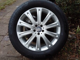 Zimní obutá Alu kola 20ky 5x112 pneu 80% MERCEDES BENZ - 3