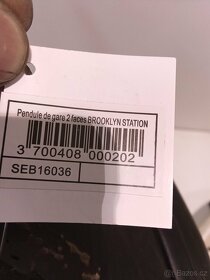 NOVÉ nástěnné hodiny originál ANTIC LINE Brooklyn Station - 3