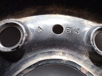 Plechové disky Škoda, VW, Audi,Seat 6Jx15 - 3