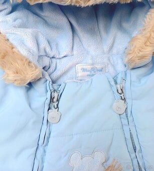 Modrá zimní kombinéza MAYORAL vel.74 - 3