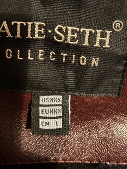 Pánská kožená bunda-motorkářská - 3