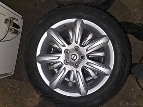 Disky Volvo originál a zimní pneu 255/55 r17 - 3