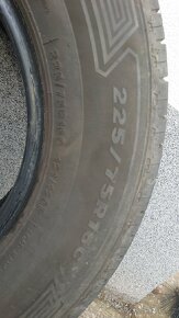 4x letní pneu 225 75 R16 C - 3