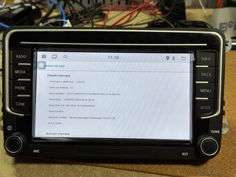 B8- Android rádio 2+32GB do vozů Škoda-Seat-VW 2004-2014 - 3