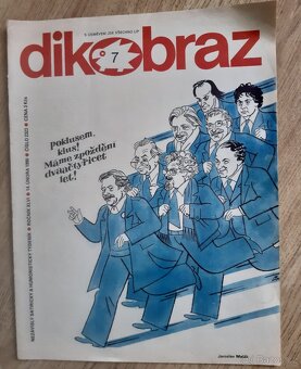 časopisy dikobraz r.1989,r.1990 - 3