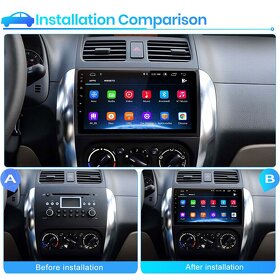 2 DIN Rádio "10" AWESAFE , Android , USB , Bluetooth ,GPS - 3