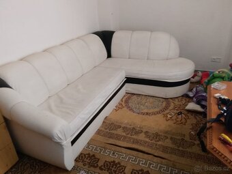 Prodám koženou sedací soupravu - 3