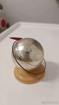 Retro Vintage zeměkoule s raketou CCCP - 3