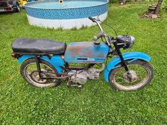 Jawa 23 Mustang bez TP, modrý 9. - 3