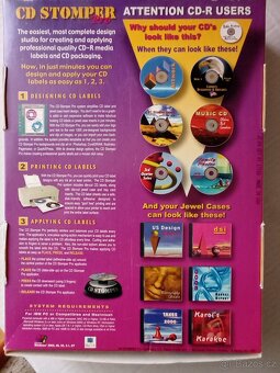 Souprava pro tištění a lepení nálepek na CD, DVD - 3