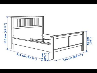 Prodej postele HEMNES 160 x 200 cm - 3