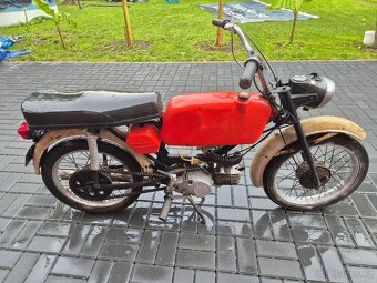 Jawa 23 Mustang bez TP, červený 1. - 3