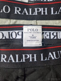Boxerky POLO RALPH LAUREN 3ks vel.M - NOVÉ - 3