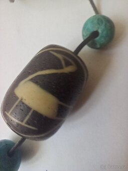 Starý indiánský náhrdelník - amulet - 3