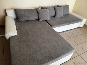 Rozkládací sedací souprava s úložným prostorem - 3