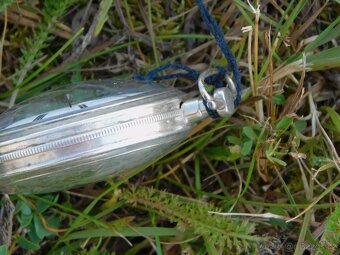 Celostříbrné anglické kapesní hodinky Špindlovky - 3