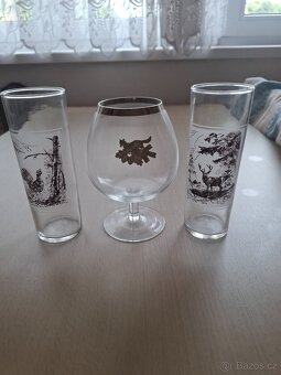 Sklenice, panáky - 3