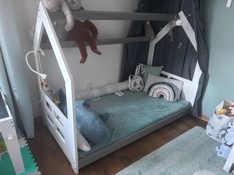 Dětská domečková postel 160 x 80 - 3