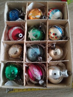 Ozdoby na stromeček staré. - 3