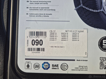 Sněhové řetězy Thule König CB-1 - 3