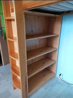 Vyvýšená postel s úložným prostorem - 3