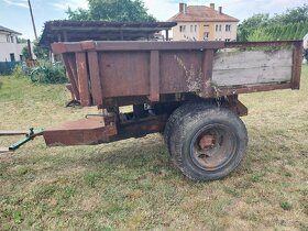Prodám sklopný vlek za traktor 7T - ROMAN - 3