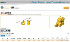 Destičky břitové ISCAR - GIQL 11-1.20-R060 IC528 - 3
