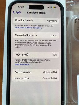 iPhone 15 pro black 128GB - 3