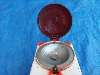 Stará drážní lampa, Kovo Věšín - 3