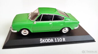 Deagostini Škoda 1200 sedan a Škoda 110R 1:43 - 3