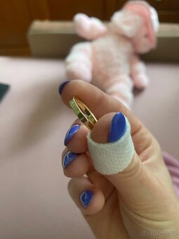 Zlatý prsten 14k - 3