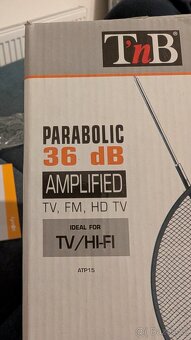 Pokojová parabolická anténa TnB ATP 15 DVB - 3