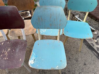 Designové RETRO židle BRUSEL - cena 300,- za kus - 3