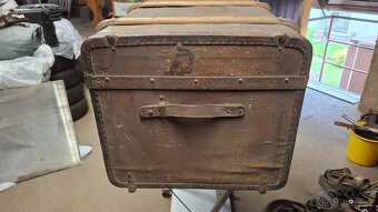 Lodní kufr kožený - 3