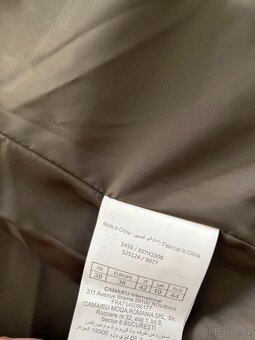 Dámská khaki prošívaná bunda camaieu vel 38 - 3