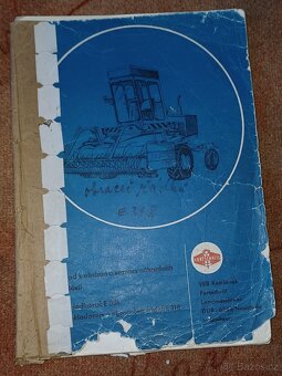 Prodám originální knihy k mačkačům a řezačkám Fortschritt - 3